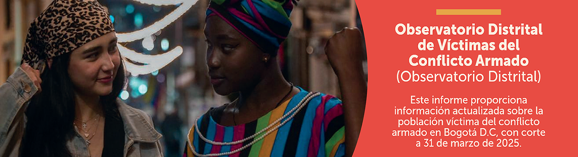 Boletín Trimestral Victimas Bogotá Corte Enero a Marzo 2025