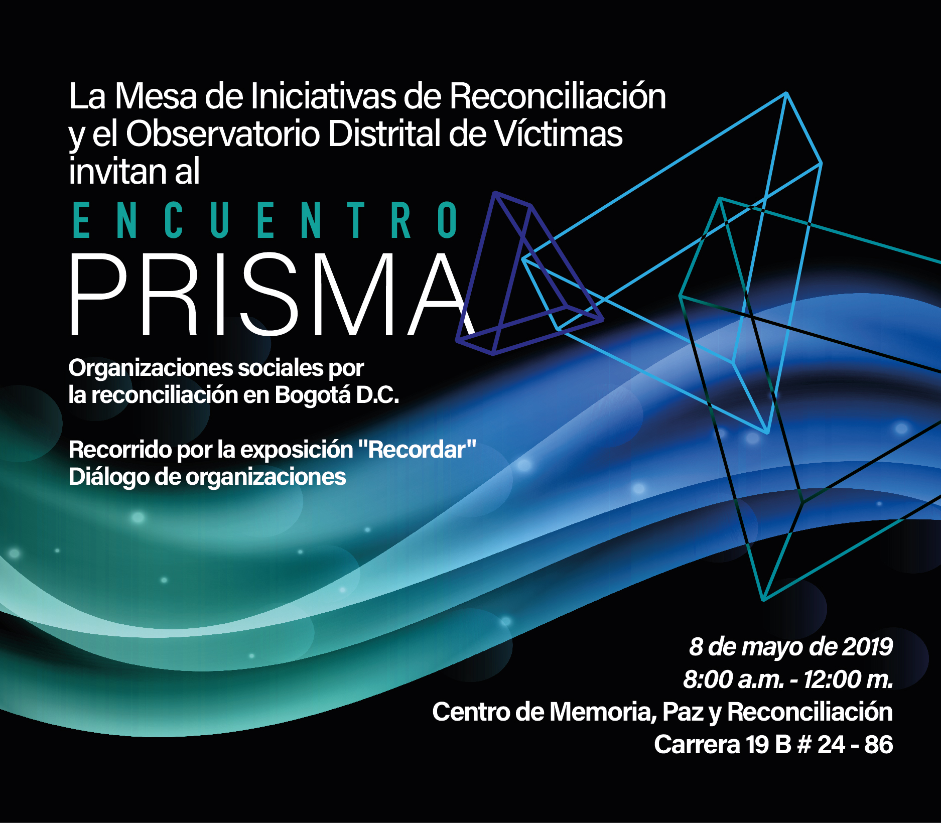 Encuentro PRISMA #3: "Organizaciones Sociales por la Reconciliación en Bogotá"