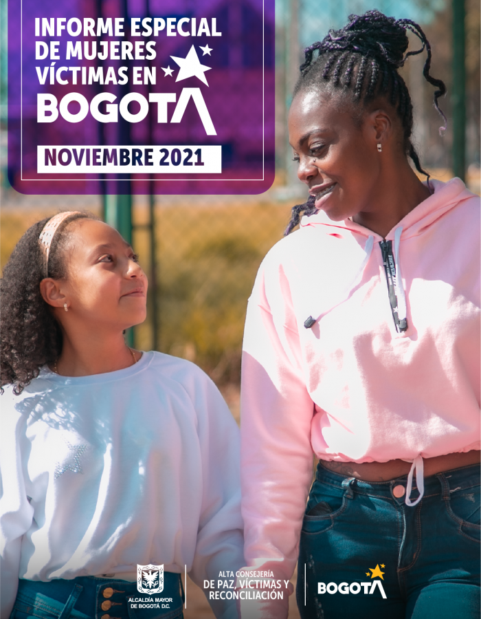 Mujeres Víctimas residentes en Bogotá – 2021